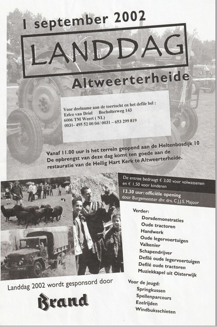 Poster Landdag 2002